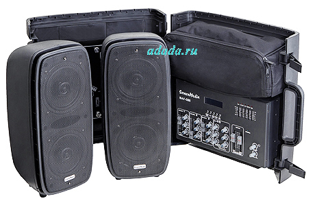 Звуковые комплекты, акустическое оборудование для дискотек и клубов MAK-100